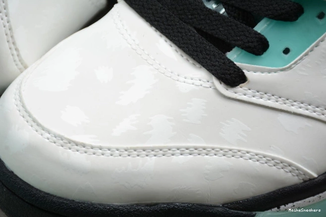MaikeSneakers 5 Green Jordan CN2932-100 Island Air 0701